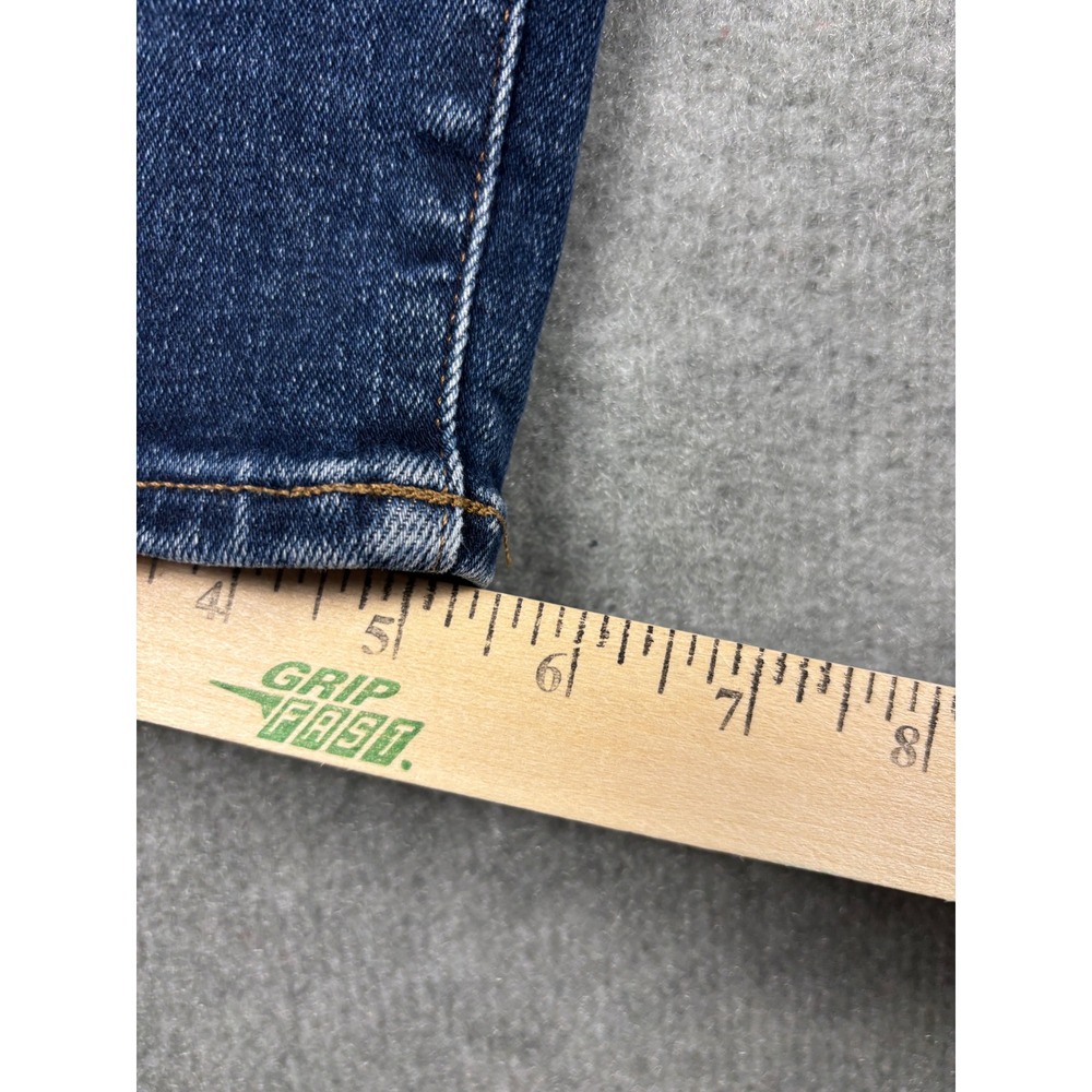 Madewell Curvy High-Rise Skinny Jeans Dark Wash Denim 33 Blue DM7456 - Picture 11 of 11